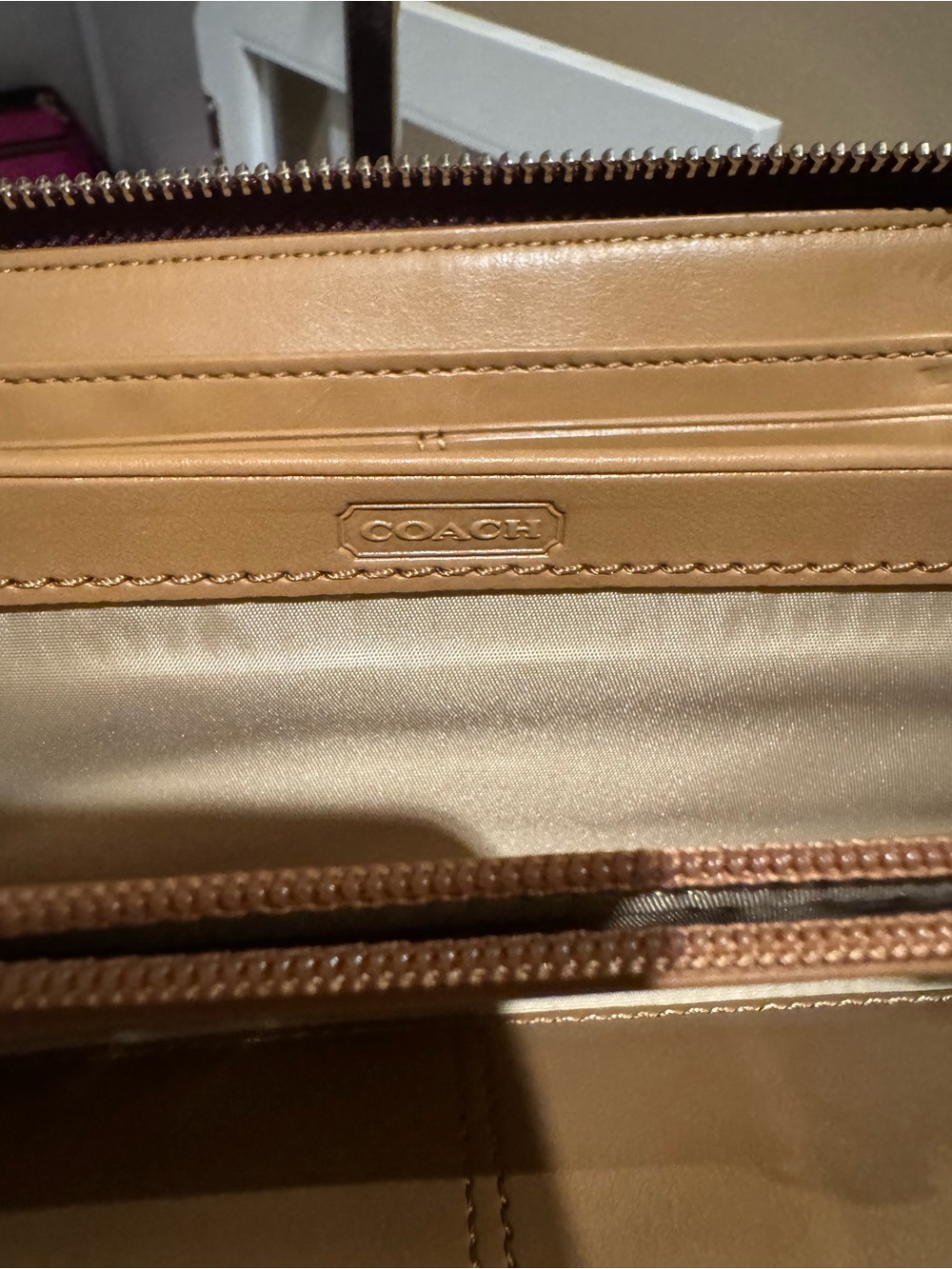 Coach Peyton Bennett Mini Satchel and Coach Darcy Accordion Zip Long Wallet - Picture 10 of 15